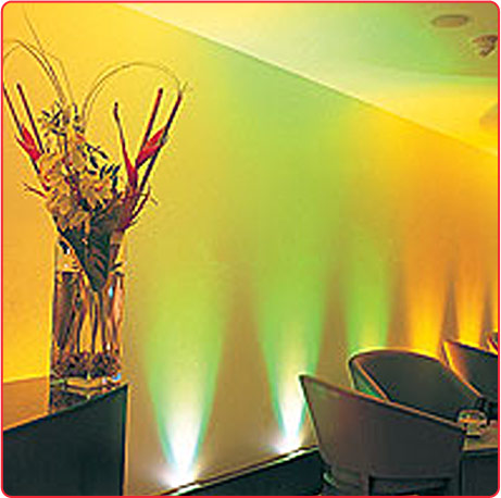 V�ri� vaihtava valaistus